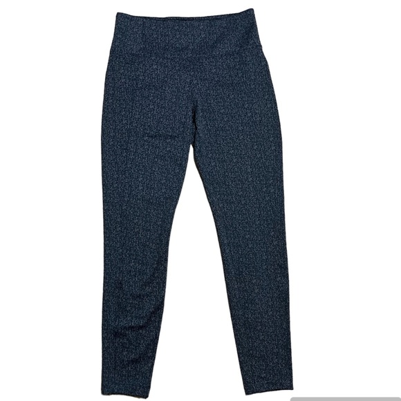 Athleta Delancey Textured Tight Legging in Black/Nightfall Sz M - Picture 8 of 16